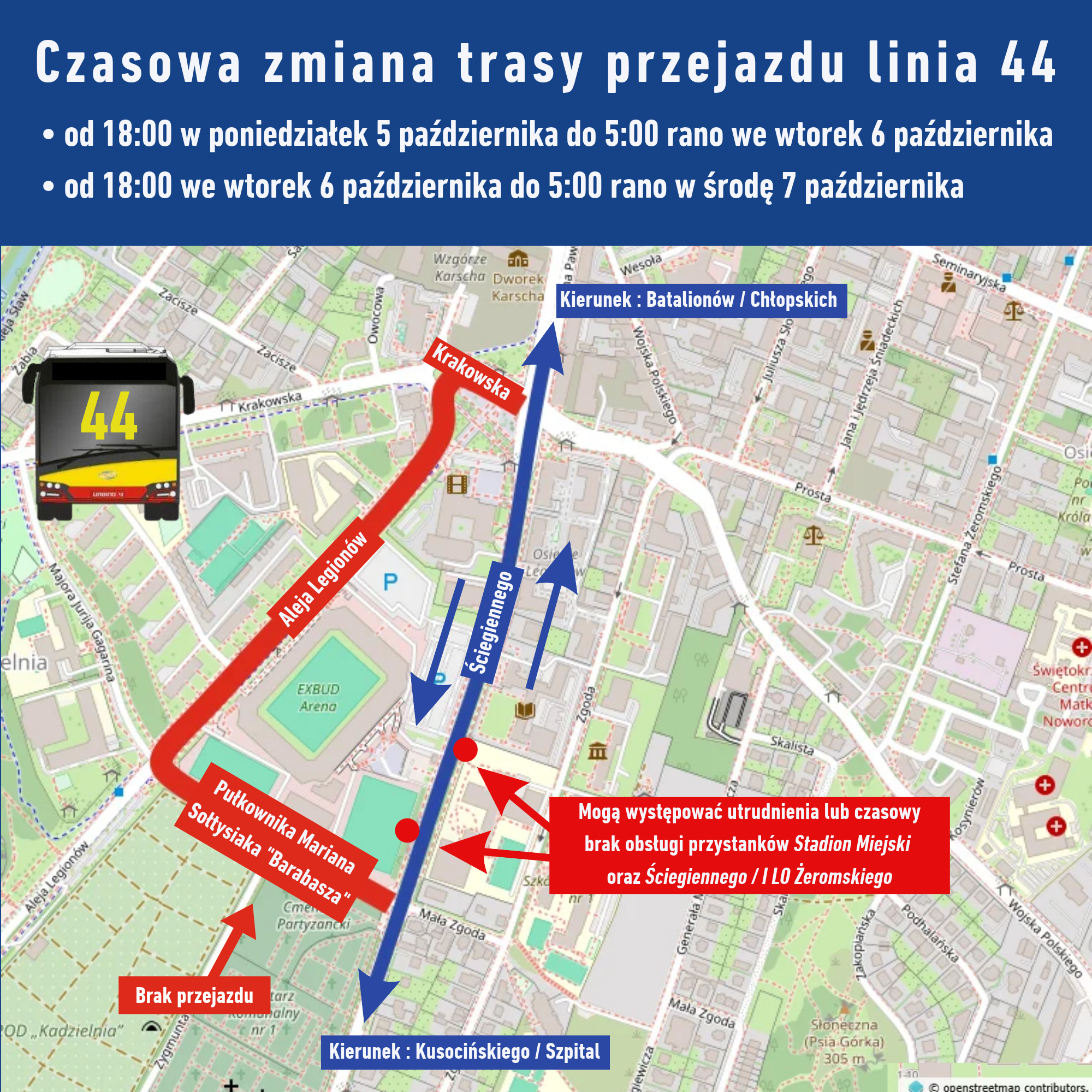 Linia 44 5 7 pażdziernika