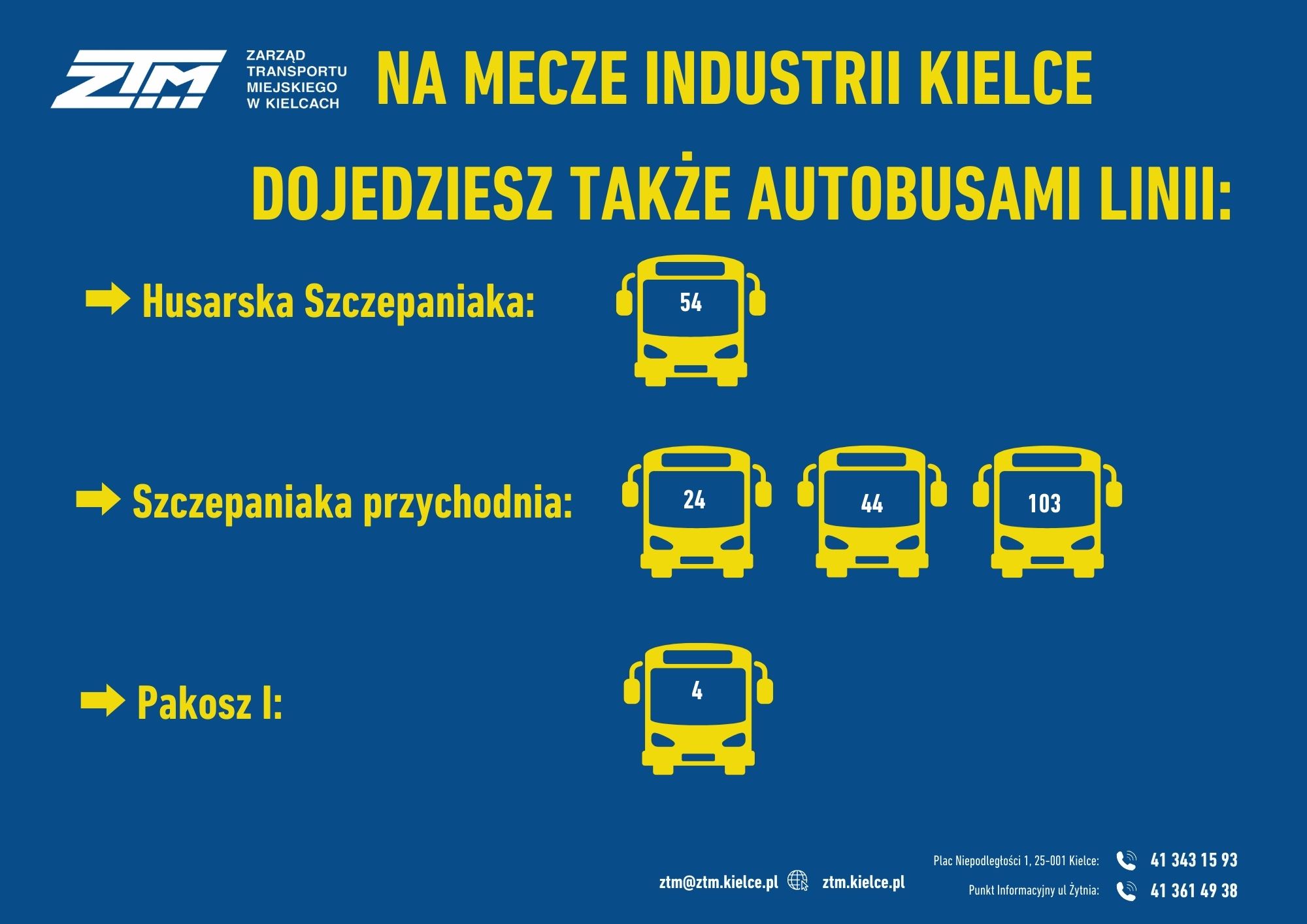 Czym jeszcze na mecze